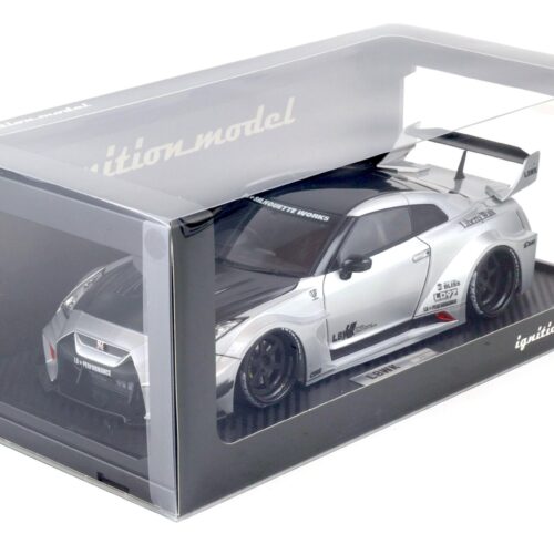 1:18 Ignition Model IG2356 LB-Silhouette WORKS GT Nissan 35GT-RR silver/ Carbon bonnet