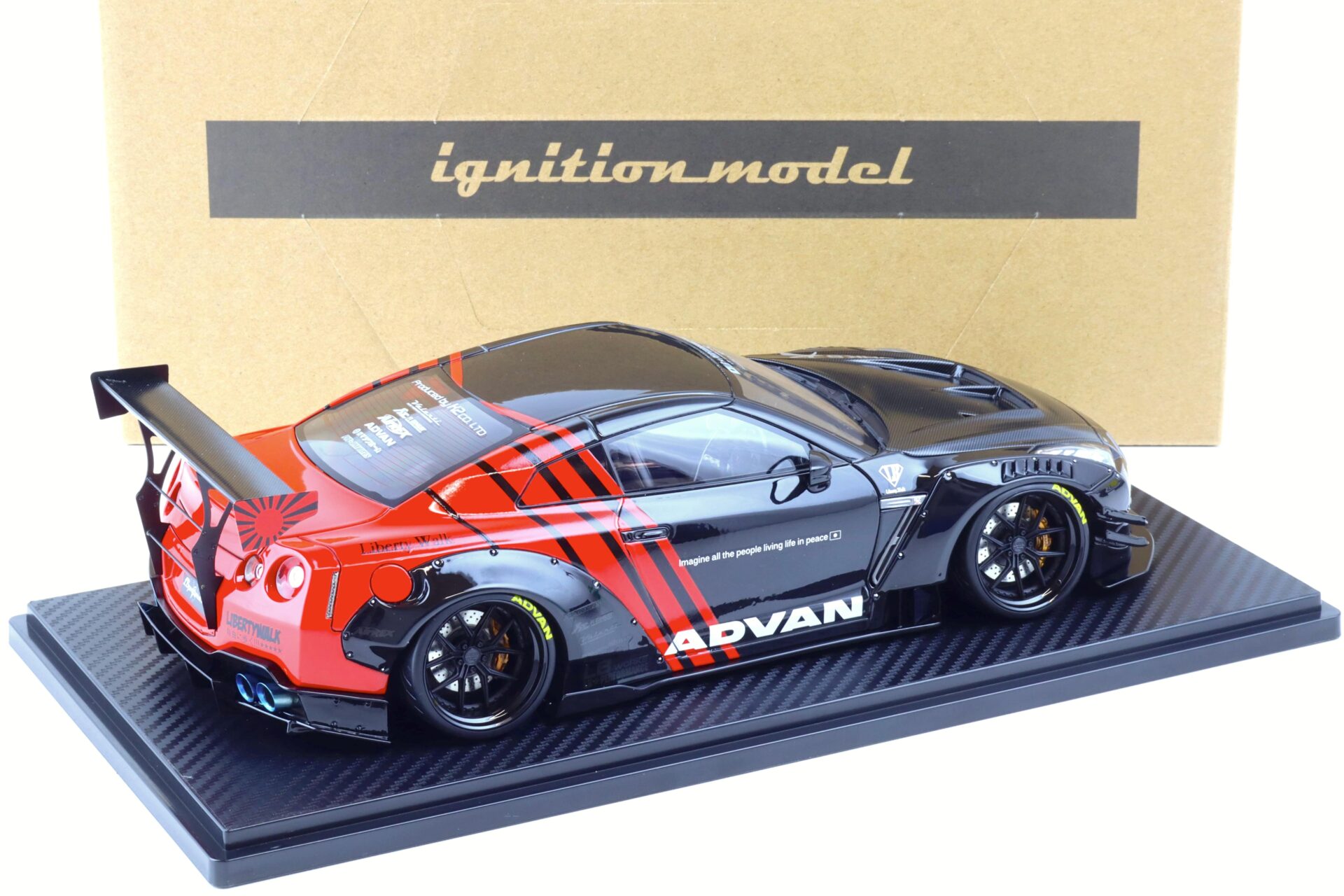 1:18 Ignition Model IG2345 LB-WORKS Nissan GT-R R35 Type 2 ADVAN
