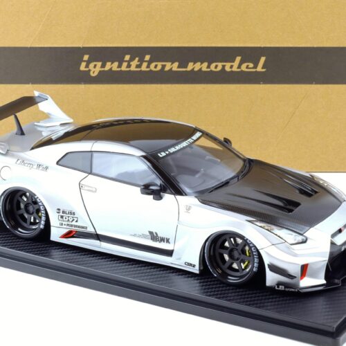 1:18 Ignition Model IG2356 LB-Silhouette WORKS GT Nissan 35GT-RR silver/ Carbon bonnet