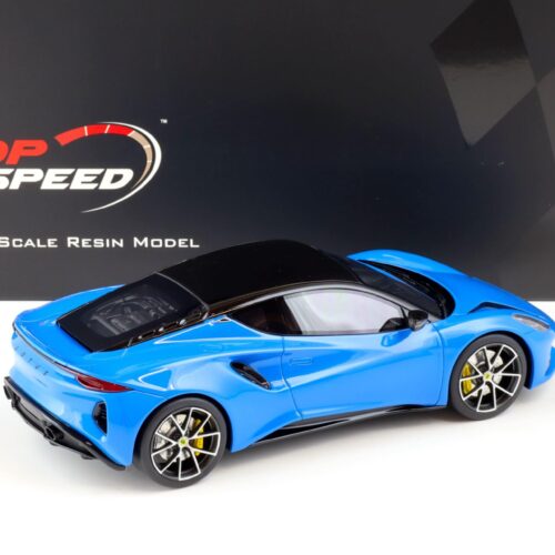 1:18 Top Speed Lotus Emira Seneca blue 2022 TS0345