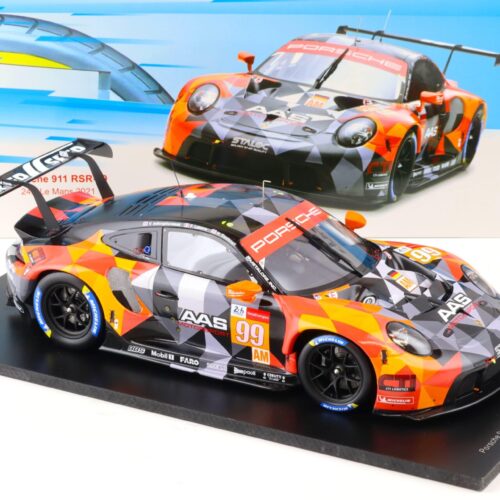 1:18 Spark Porsche 911 RSR-19 #99 Le Mans 24h 2021 Inthraphuvasak/ Latorre/ Ticknell