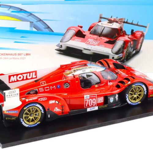 1:18 Spark Glickenhaus 007 LMH #709 - 5th Le Mans 24h 2021 red Motul