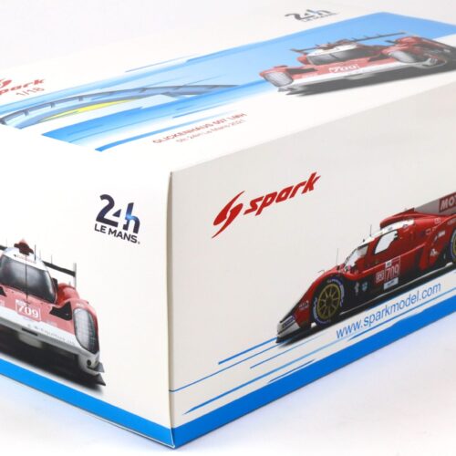 1:18 Spark Glickenhaus 007 LMH #709 - 5th Le Mans 24h 2021 red Motul