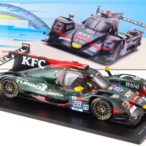 1:18 Spark Oreca 07 Gibson #28 Le Mans 24h 2021 - 2nd LMP2 Class Gelael/Vandoorne/Blomqvist