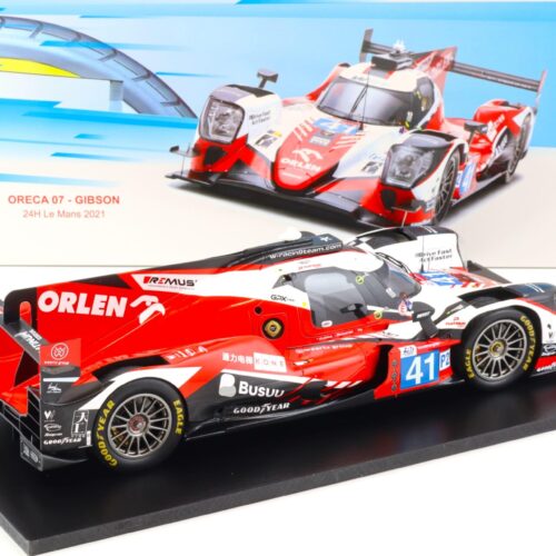 1:18 Spark Oreca 07 Gibson #41 Le Mans 24h 2021 Kubica/DelÃ©traz/Ye Spark