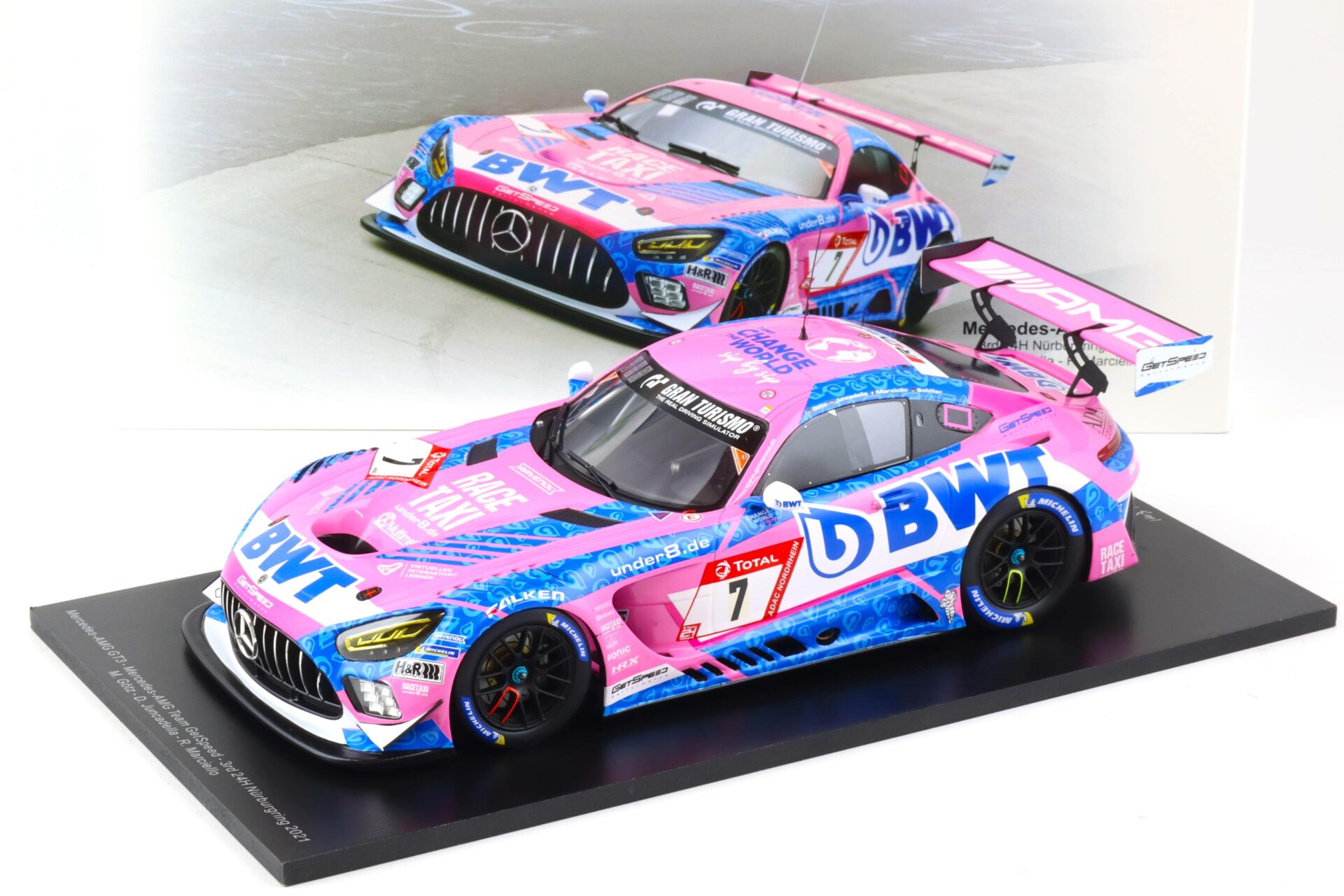 ID 89104 orig.jpg 1:18 Spark Mercedes AMG GT3 #7 BWT 3rd 24h Nürburgring 2021 Götz/Juncadella/Marciello