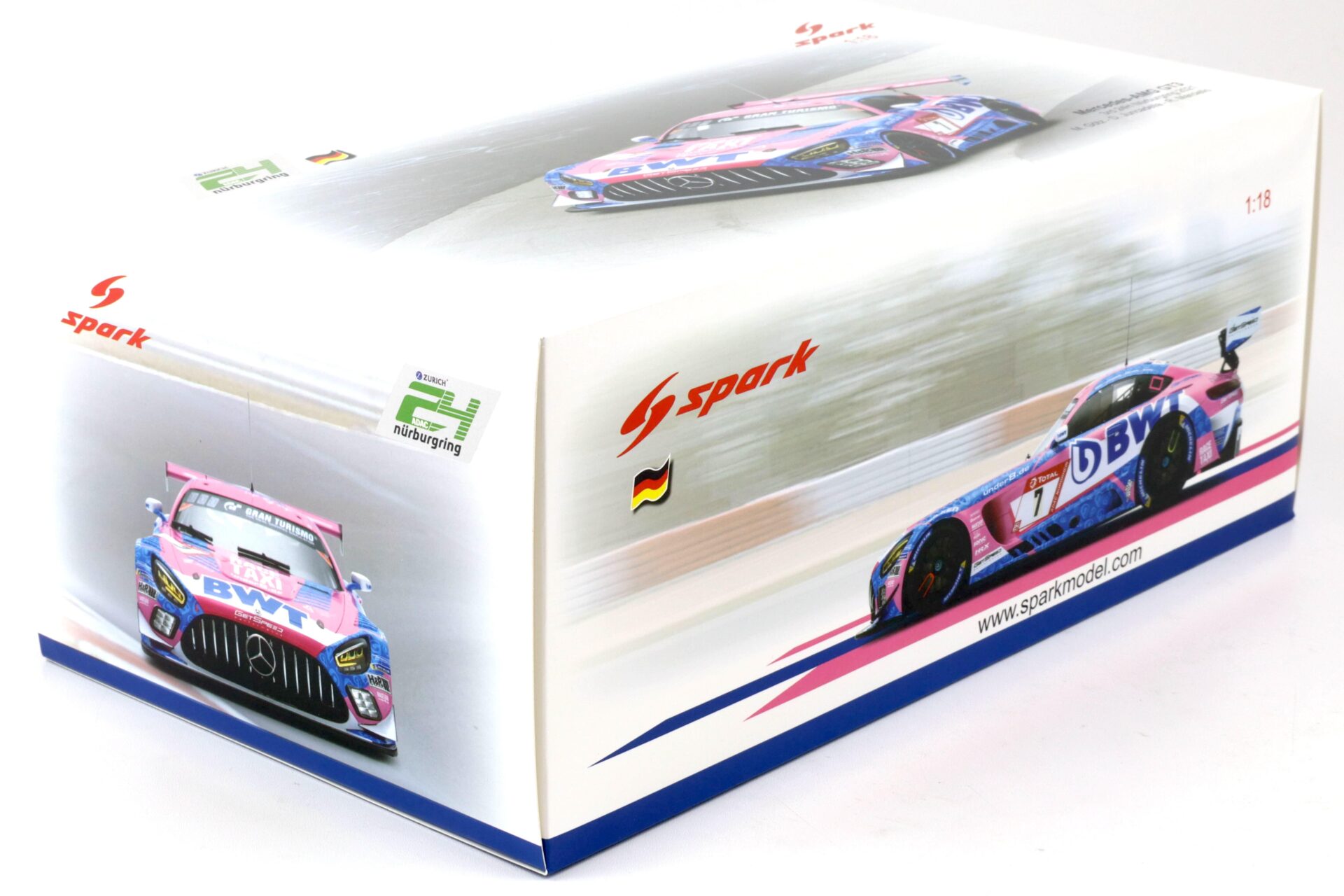 1:18 Spark Mercedes AMG GT3 #7 BWT 3rd 24h Nürburgring 2021 Götz/Juncadella/Marciello