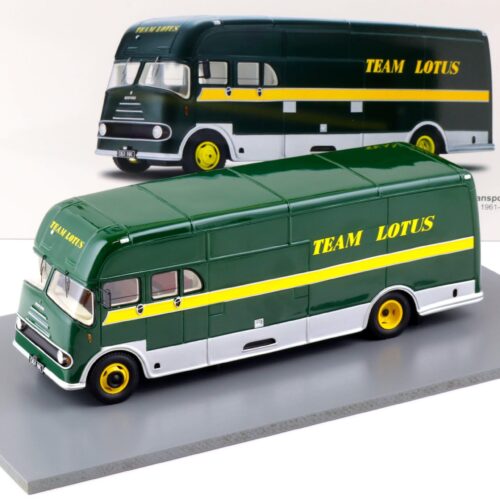 1:43 Spark Bedford Team Lotus Transporter 1961-1963 green/ yellow