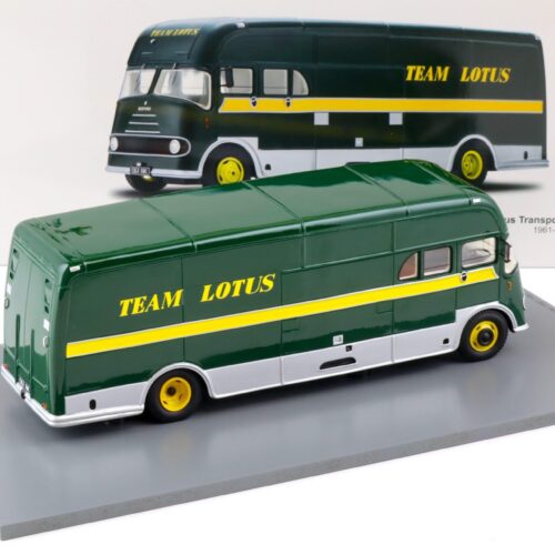 1:43 Spark Bedford Team Lotus Transporter 1961-1963 green/ yellow