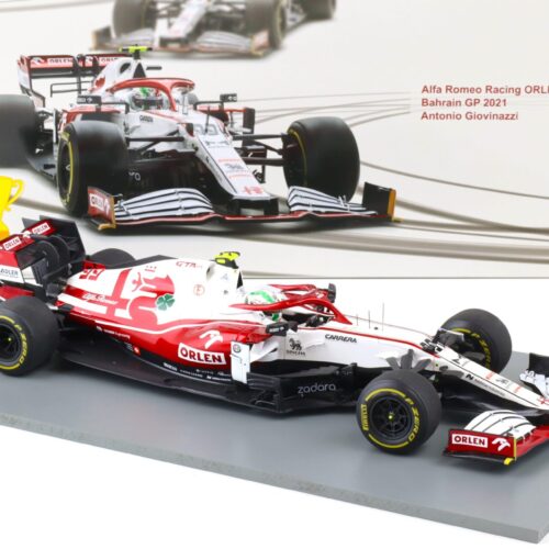 1:18 Spark Alfa Romeo Racing ORLEN C41 #99 Bahrain GP 2021 Antonio Giovinazzi