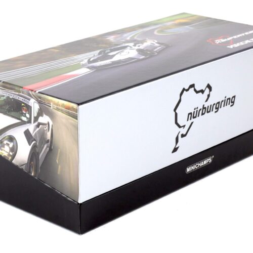 1:18 Minichamps Porsche 911 (992) GT3 RS Weissach Package Nürburgring silver