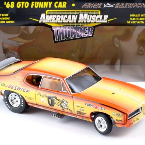 1:18 ERTL 1968 Pontiac GTO Funny Car Arnie Beswick the Farmer orange/ yellow