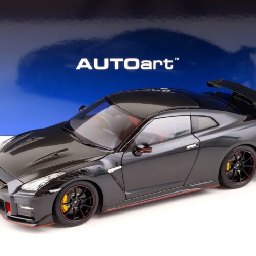 1:18 AUTOart Nissan GT-R (R35) Nismo Special Edition 2022 Meteor flake black pearl 77504
