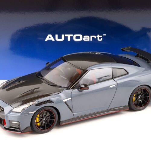 1:18 AUTOart Nissan GT-R (R35) Nismo Special Edition 2022 Nismo Stealth grey 77505