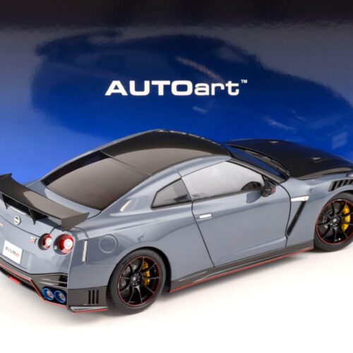 1:18 AUTOart Nissan GT-R (R35) Nismo Special Edition 2022 Nismo Stealth grey 77505