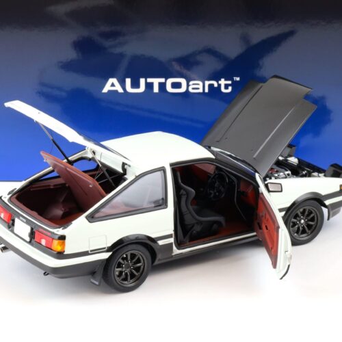 1:18 AUTOart Toyota Sprinter Trueno AE86 INITIAL D PROJECT D Final Version white 78786