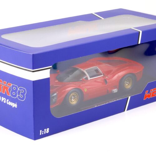 1:18 WERK83 Ferrari 330 P3 Coupe Plain Body Edition 1966 red