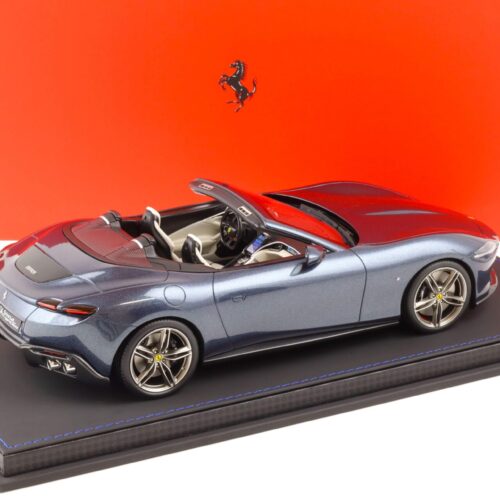 1:18 BBR Ferrari Roma Spider Blu Roma blue metallic - Limited 32 pcs.
