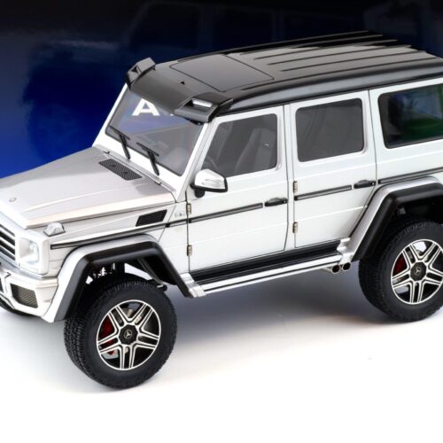 1:18 AUTOart Mercedes G500 4Ã4Â² G-Klasse silver metallic 76318