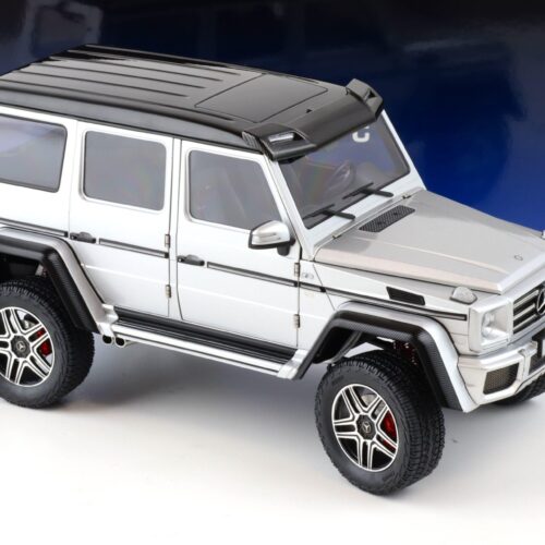 1:18 AUTOart Mercedes G500 4Ã4Â² G-Klasse silver metallic 76318
