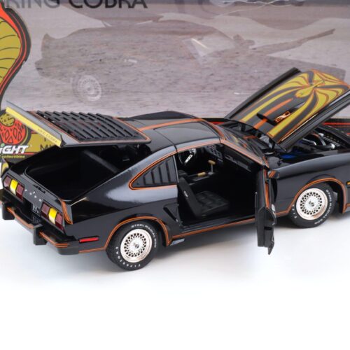 1:18 Greenlight 1978 Ford Mustang II KING COBRA black 12878