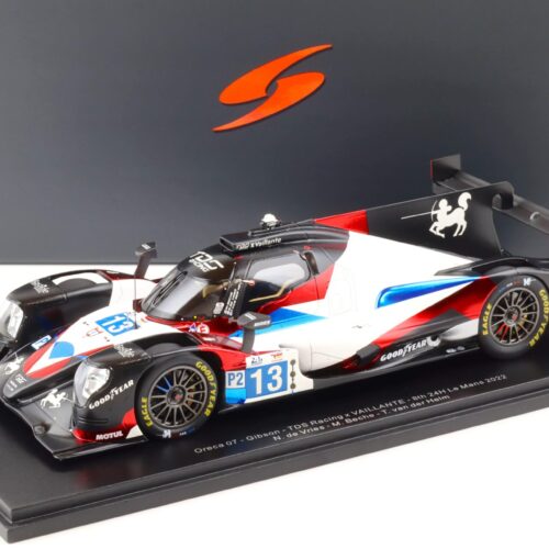 1:18 Spark Oreca 07 Gibson TDS Racing x VAILLANTE 8th 24h Le Mans 2022 #13