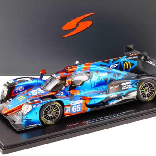 1:18 Spark Oreca 07 Gibson Panis Racing 24h Le Mans 2022 #65 Canal/Jamin/van Uitert