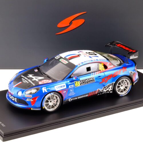 1:18 Spark Alpine A110 Rally Monte Carlo 2022 #46 Guigou/Bronner