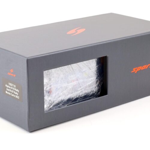 1:18 Spark Alpine A110 Rally Monte Carlo 2022 #46 Guigou/Bronner