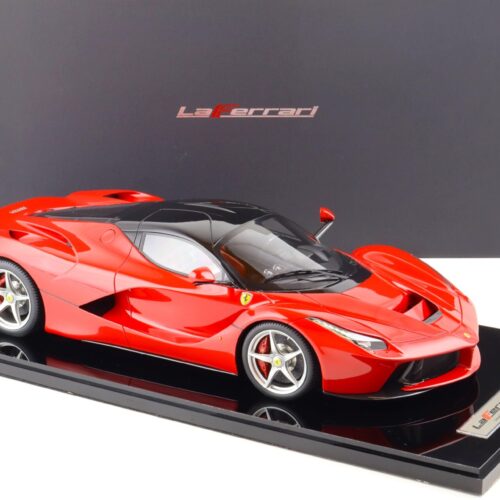 1:12 BBR Ferrari LaFerrari Geneve Motor Show 2013 red/ black roof - Limited 259 pcs.