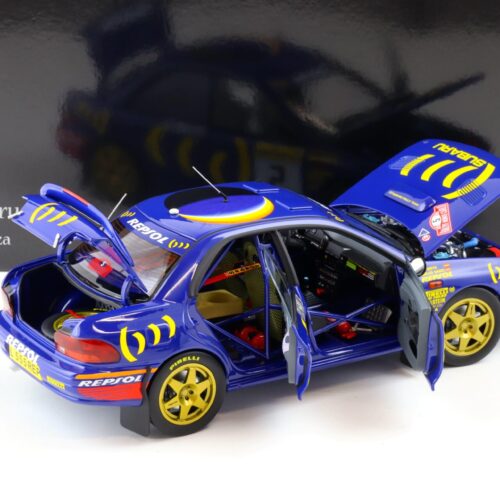 1:18 Kyosho Subaru Impreza 1995 Rallye Monte Carlo #5 Sainz/ Moya Repsol