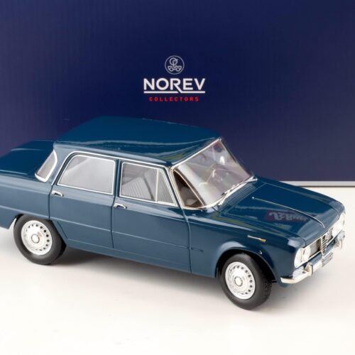 1:18 Norev Alfa Romeo Giulia TI 1964 Petrol blue 187971