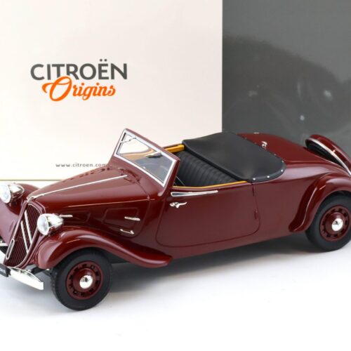 1:18 Norev Citroen Traction Cabriolet 1939 dark red Citroen Origins Dealer
