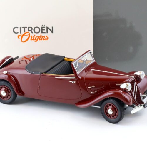 1:18 Norev Citroen Traction Cabriolet 1939 dark red Citroen Origins Dealer