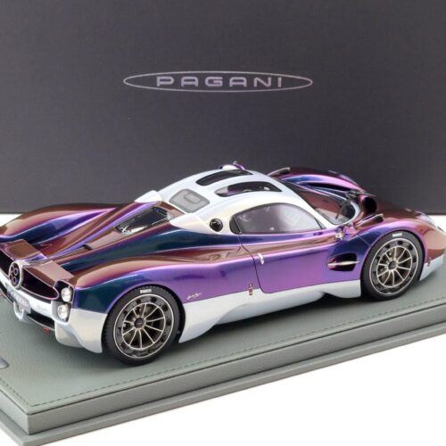 1:18 BBR Pagani Utopia Chamaleon and metallic silver - Limited 48 pcs.
