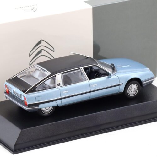 1:43 Norev Citroen CX Turbo 2 Prestige 1986 blue metallic DEALER VERSION
