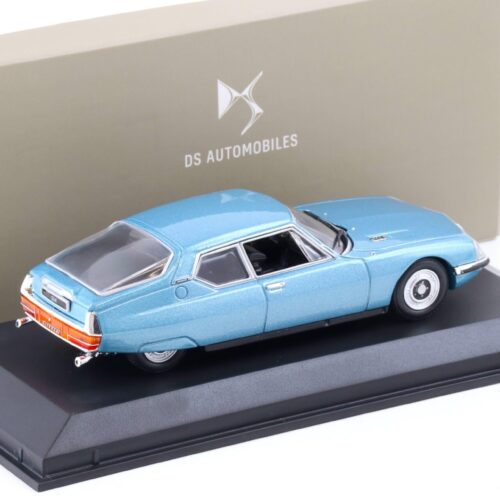 1:43 Norev Citroen SM 1971 Platin blue metallic DEALER VERSION