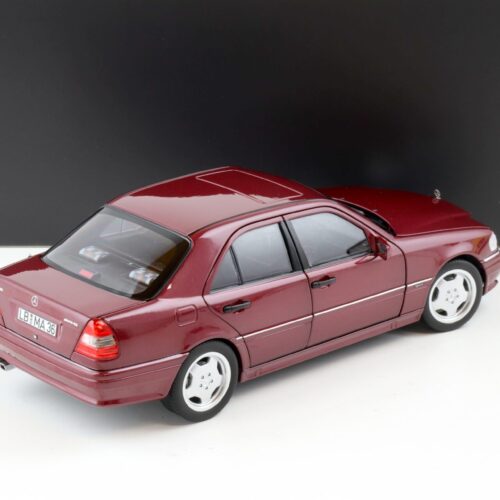 1:18 Norev Mercedes C36 AMG W202 Limousine almandine red DEALER VERSION