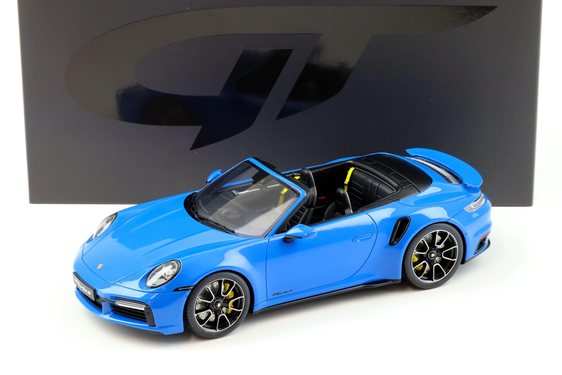 1:18 GT Spirit GT441 Porsche 911 (992) Turbo S Convertible 2020 Shark blue