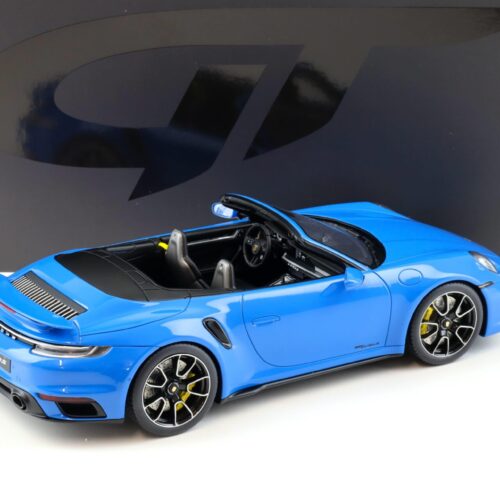 1:18 GT Spirit GT441 Porsche 911 (992) Turbo S Convertible 2020 Shark blue