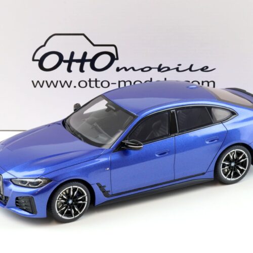 1:18 OTTO mobile OT453 BMW I4 M50 G26 Gran Coupe 2021 Portimao blue metallic