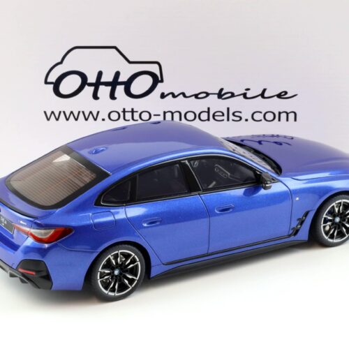 1:18 OTTO mobile OT453 BMW I4 M50 G26 Gran Coupe 2021 Portimao blue metallic