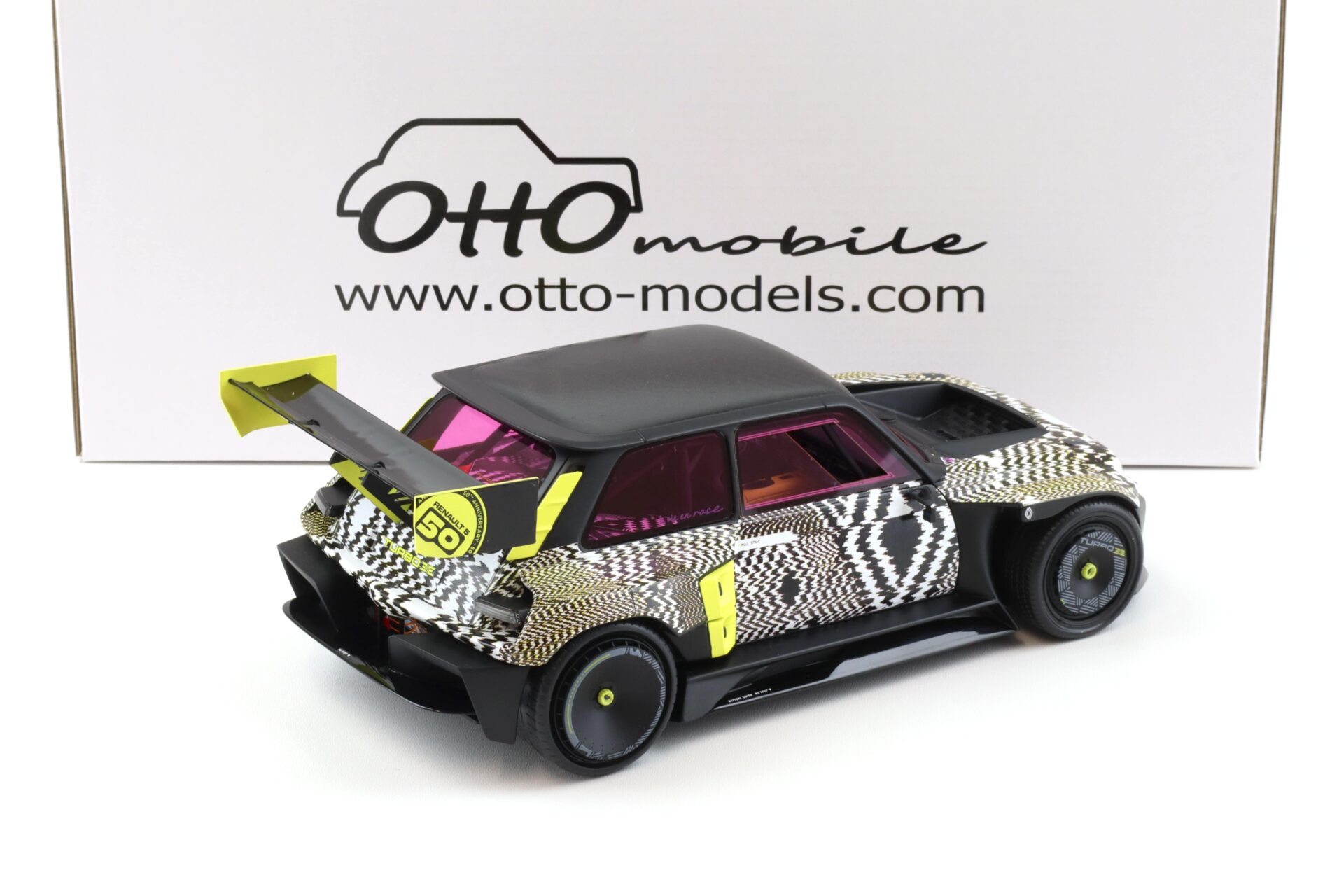 1:18 OTTO mobile OT447 Renault 5 Turbo 3E 2022 black