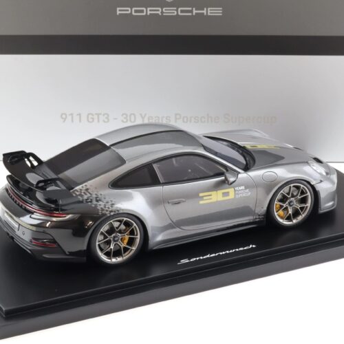 1:18 Spark Porsche 911 (992) GT3 Coupe 30 Years Porsche Supercup WAP DEALER