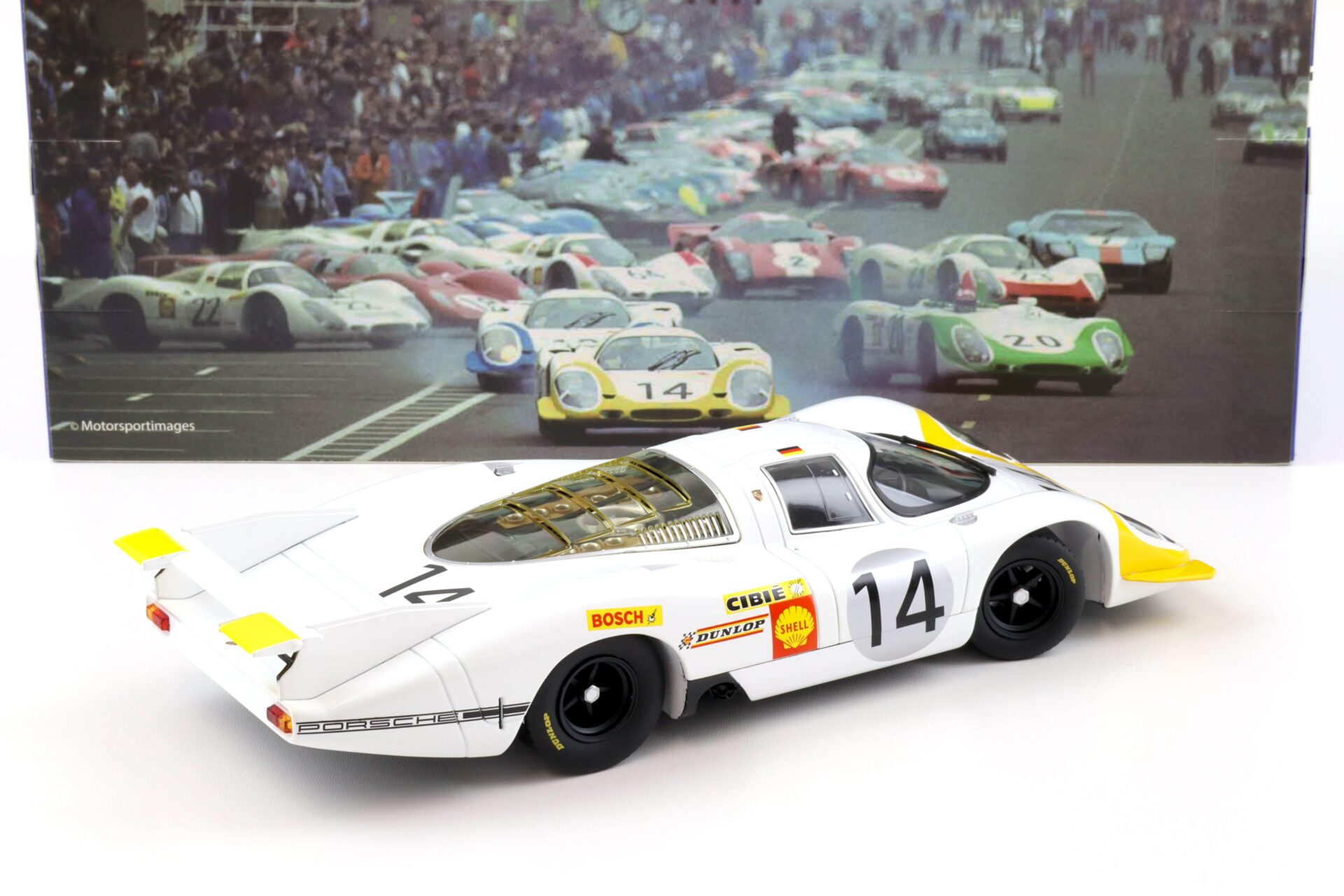 1:18 WERK83 Porsche 917 LH 24h Le Mans 1969 Strommelen/ Ahrens Jr. #14