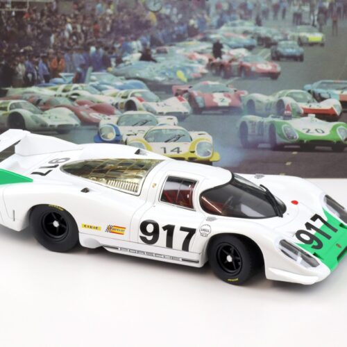 1:18 WERK83 Porsche 917 LH #917 Autosalon Genf 1969 white/ green