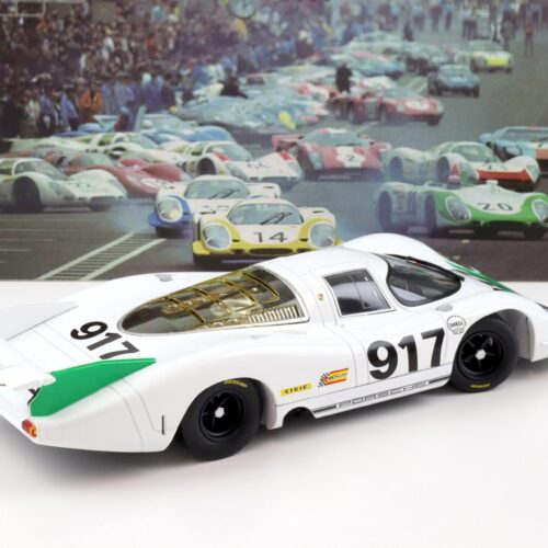 1:18 WERK83 Porsche 917 LH #917 Autosalon Genf 1969 white/ green
