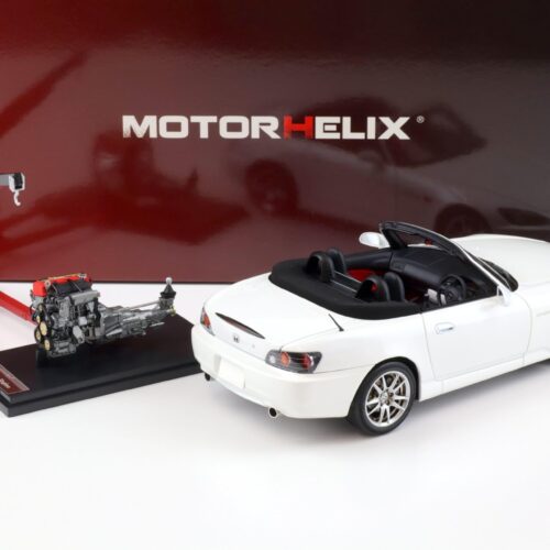 1:18 Motorhelix Honda S2000 (AP2) Grand Prix white + engine Diecast M85102