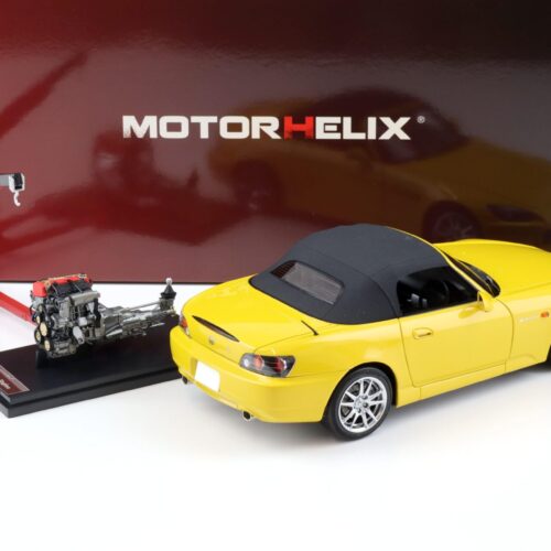 1:18 Motorhelix Honda S2000 (AP2) Indy yellow pearl + engine Diecast M85103