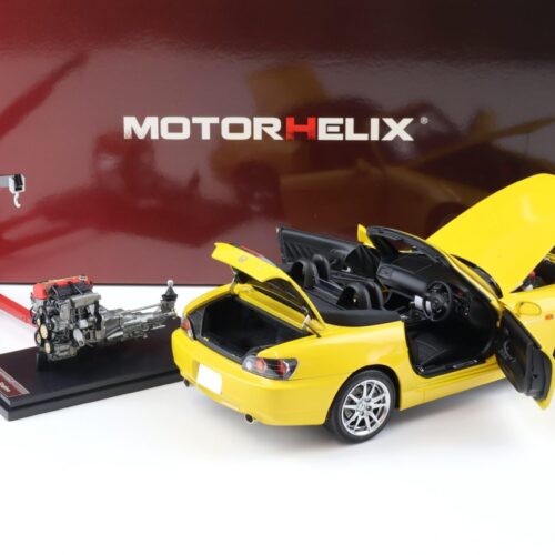 1:18 Motorhelix Honda S2000 (AP2) Indy yellow pearl + engine Diecast M85103